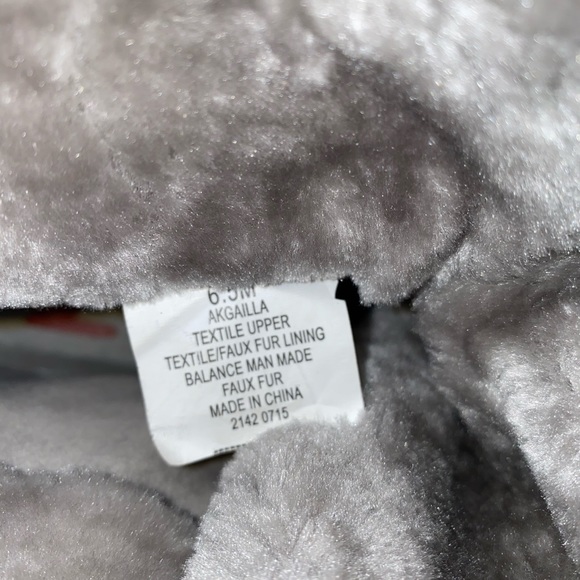 Anne Klein Sport Plaid Boots with Faux Fur - Picture 8 of 8